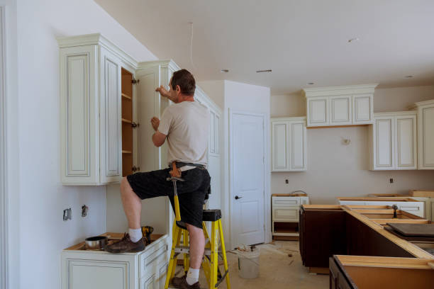 Open concept kitchen conversion in Clifton Heights by JMT Kitchen Cabinet